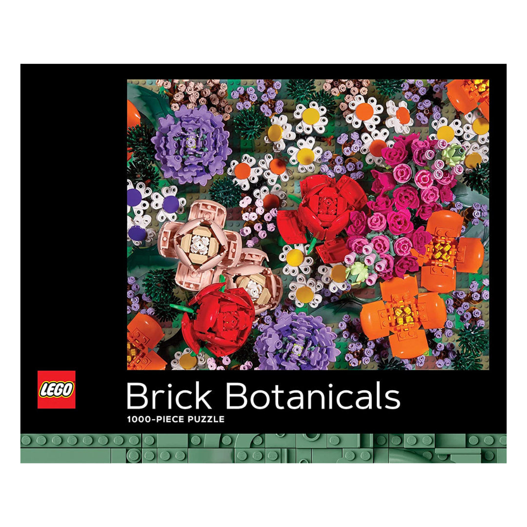 Chronicle Books - LEGO Brick Botanicals 1000 Piece Puzzle - The Puzzle Nerds 