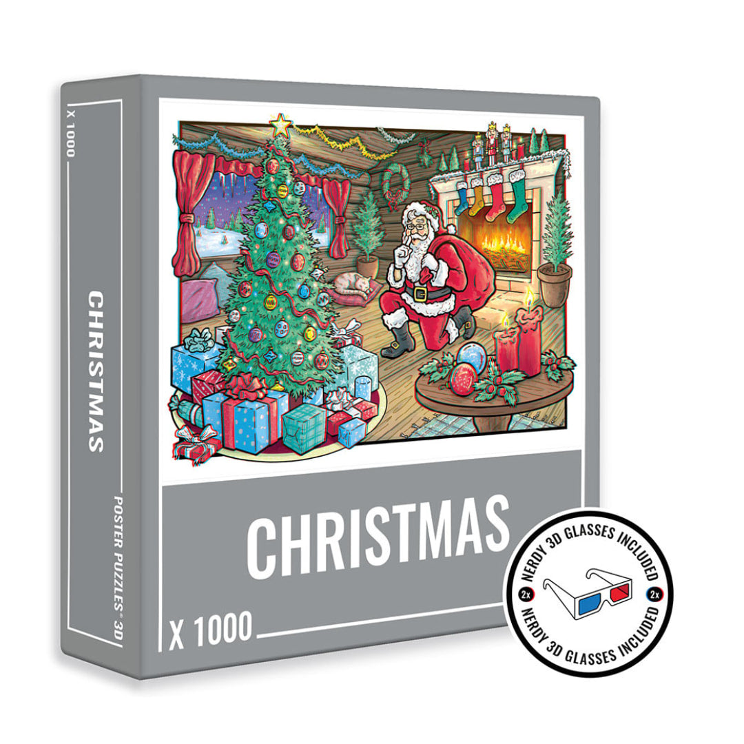 Cloudberries - Christmas 3D 1000 Piece Puzzle  - The Puzzle Nerds 