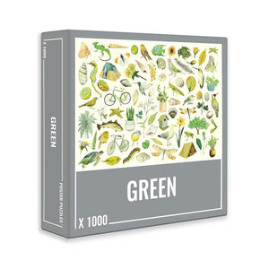 Cloudberries - Green 1000 Piece Puzzle - The Puzzle Nerds