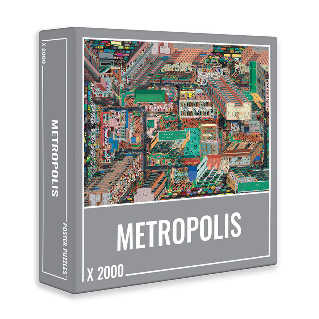Cloudberries - Metropolis 2000 Piece Puzzle - The Puzzle Nerds