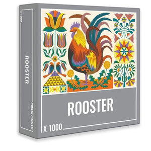 Cloudberries - Rooster 1000 Piece Puzzle  - The Puzzle Nerds 