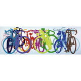 Colourful Row Bike Art 1000 Piece Puzzle