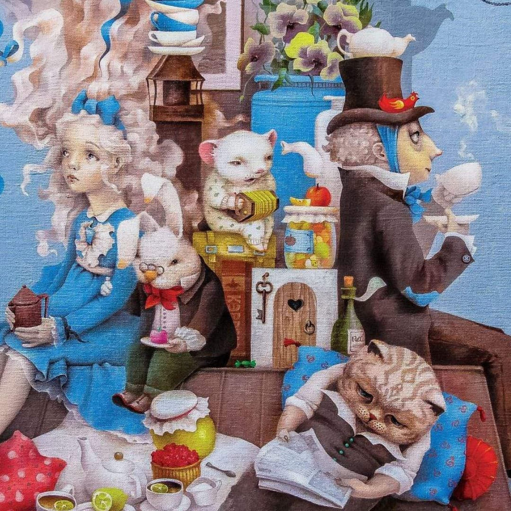 Davici - Fairy Tea Party 350 Piece Wooden Whimsy Puzzle - The Puzzle Nerds