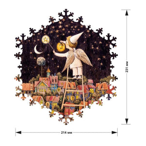 Davici - If The Stars Are Lit 95 Piece Wooden Whimsy Puzzle - The Puzzle Nerds