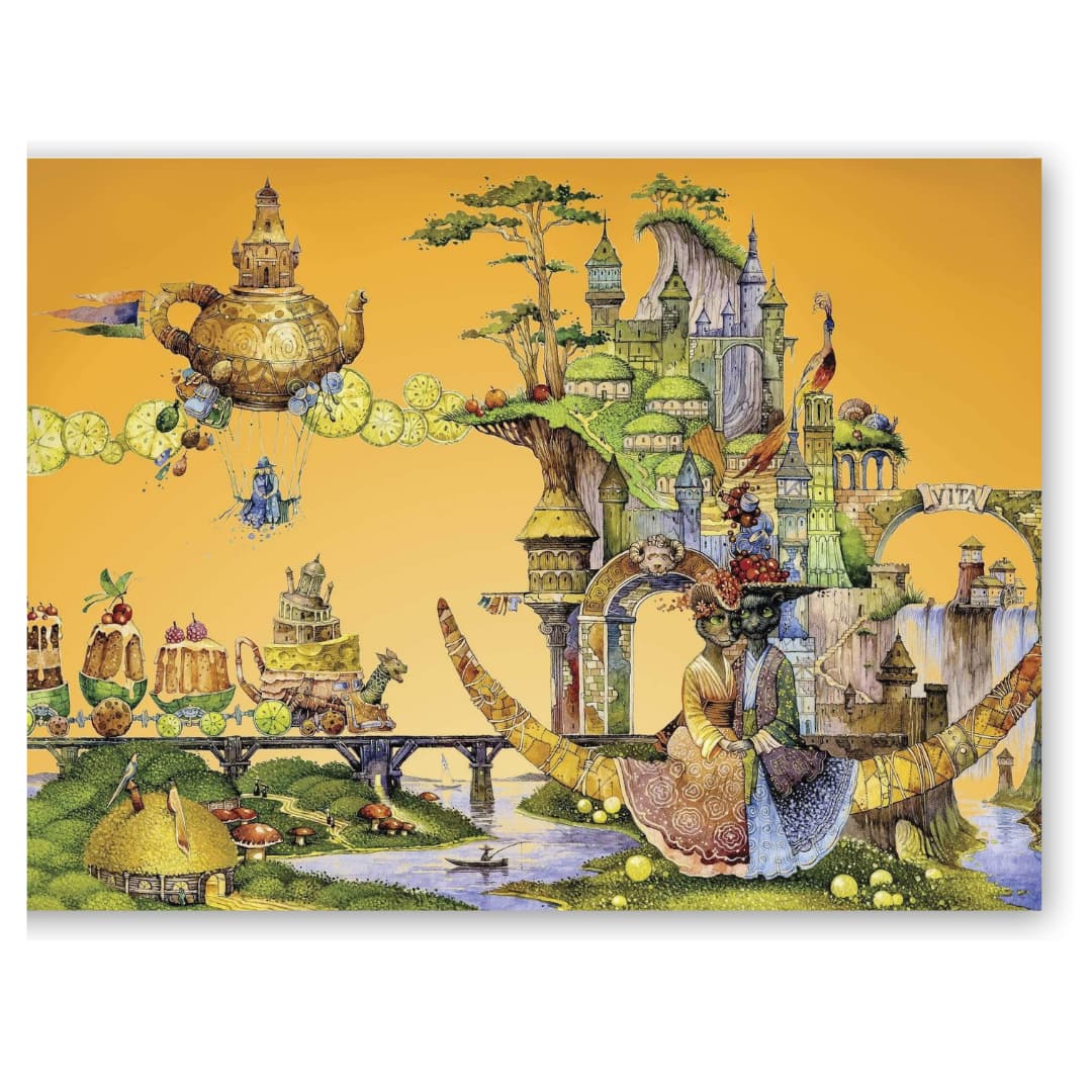 Davici - Once I Had a Dream 350 Piece Wooden Whimsy Puzzle - The Puzzle Nerds