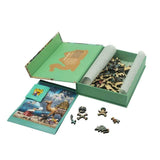 Davici - The Treasure Ship 60 Piece Wooden Whimsy Puzzle - The Puzzle Nerds