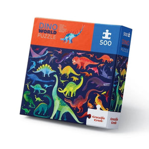 Dino World 500 Piece Family Puzzle