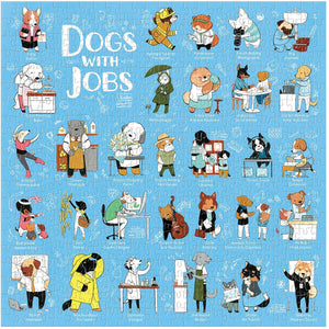 Dogs With Jobs 500 Piece Puzzle - The Puzzle Nerds