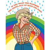 Dolly Cowgirl Rainbow 500 Piece Puzzle