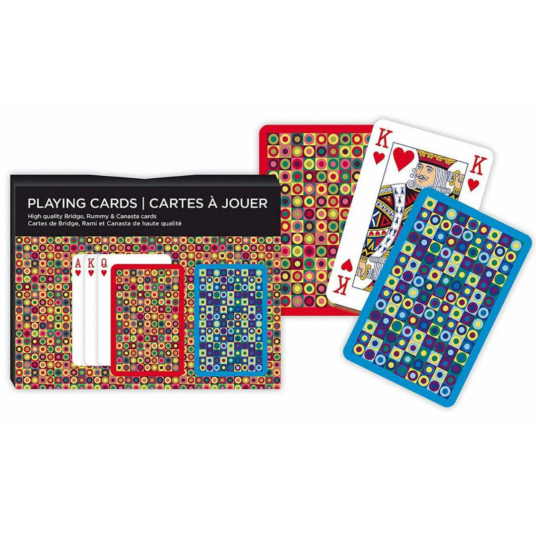 Dots Double Deck Playing Cards