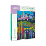 DARLENE SET: Down by the Fishing Pond Puzzle & Turquoise Lake Mask