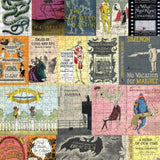 Edward Gorey's Book Covers 1000 Piece Puzzle - The Puzzle Nerds