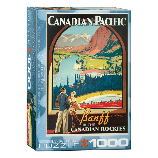 Banff In The Canadian Rockies 1000 Piece Puzzle The Puzzle Nerds