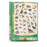Eurographics - Birds 1000 Piece Puzzle - The Puzzle Nerds