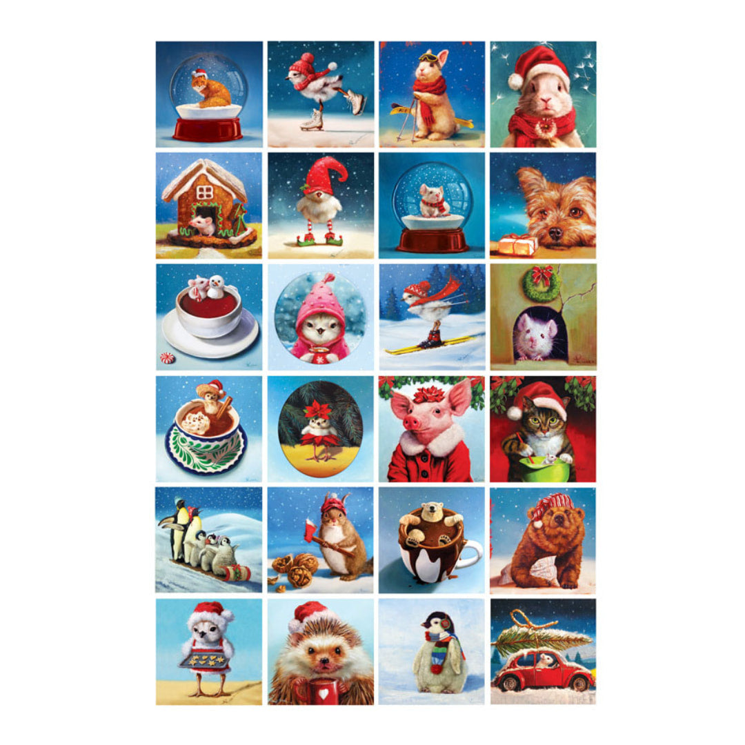 Eurographics - Christmas Animals Advent Calendar - The Puzzle Nerds 