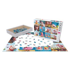 Eurographics - Funny Pigs 1000 Piece Puzzle - The Puzzle Nerds
