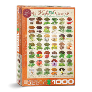 Eurographics - Herbs And Spices 1000 Piece Puzzle - The Puzzle Nerds