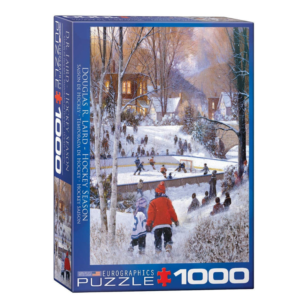 Eurographics - Hockey Season 1000 Piece Puzzle - The Puzzle Nerds