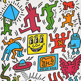 Eurographics - Keith Haring Collage 1000 Piece Puzzle - The Puzzle Nerds