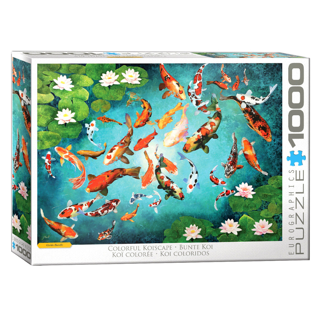 Eurographics - Koi Fish 1000 Piece Puzzle - The Puzzle Nerds