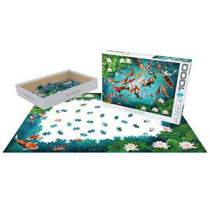 Eurographics - Koi Fish 1000 Piece Puzzle - The Puzzle Nerds