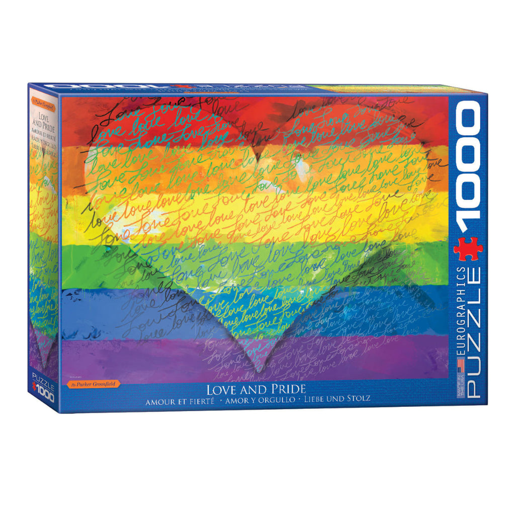 Eurographics - Love & Pride 1000 Piece Puzzle - The Puzzle Nerds