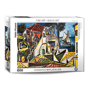 Eurographics - Mediterranean Landscape 1000 Piece Puzzle - The Puzzle Nerds