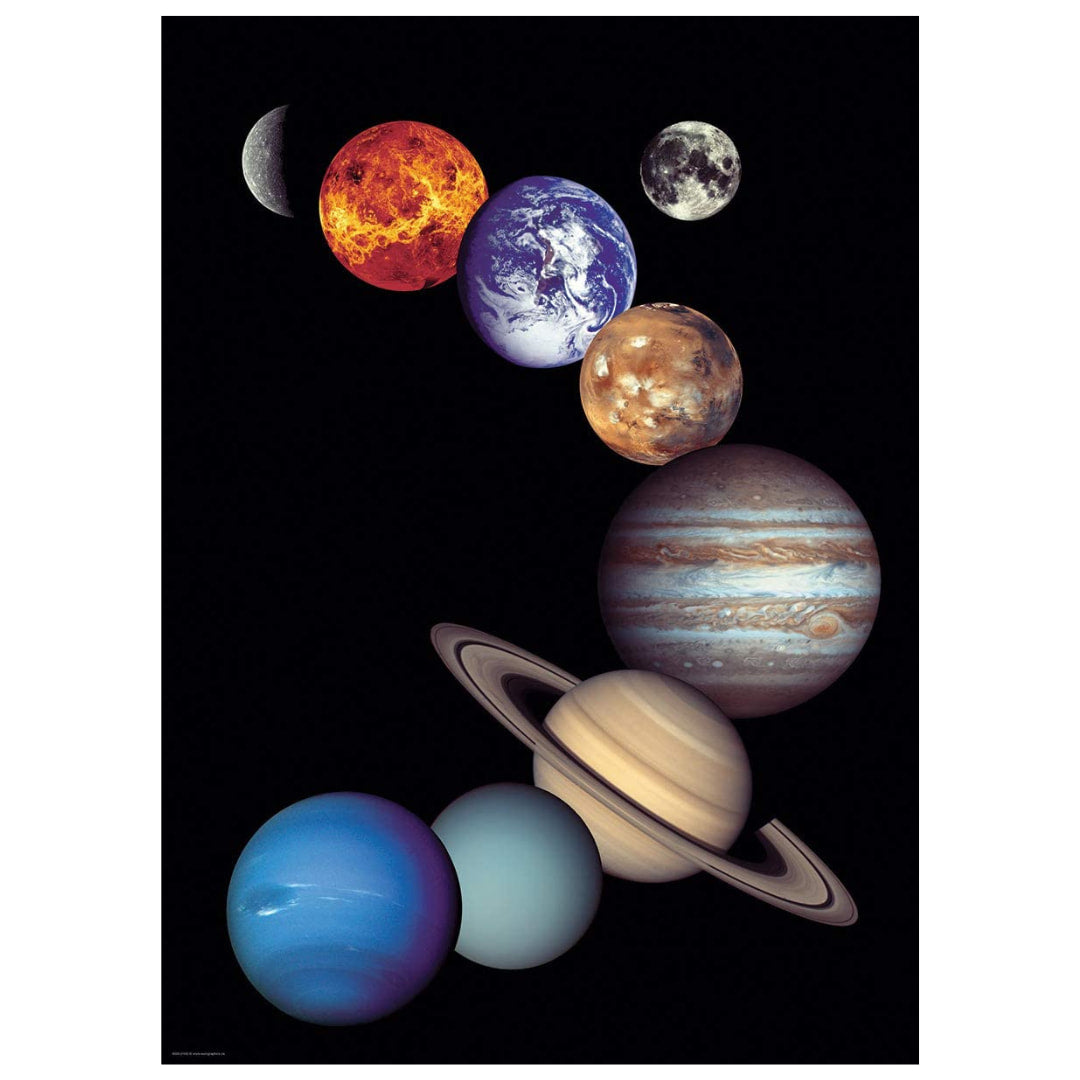 Eurographics - NASA - The Solar System 1000 Piece Puzzle - The Puzzle Nerds