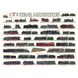Eurographics - Steam Locomotives 1000 Piece Puzzle - The Puzzle Nerds