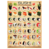 Eurographics - Sushi 1000 Piece Puzzle - The Puzzle Nerds