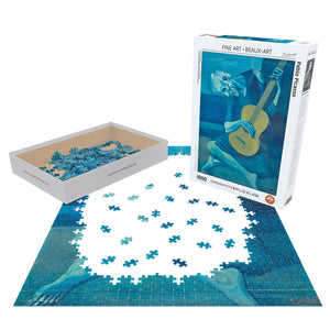Eurographics - The Old Guitarist 1000 Piece Puzzle - The Puzzle Nerds