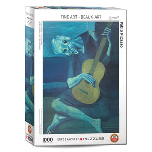 Eurographics - The Old Guitarist 1000 Piece Puzzle - The Puzzle Nerds