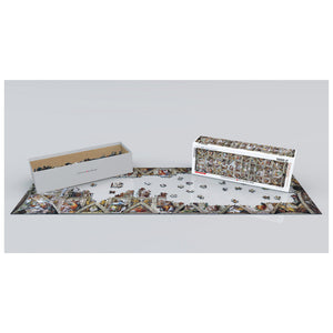 Eurographics -The Sistine Chapel Ceiling 1000 Piece Panoramic Puzzle - The Puzzle Nerds