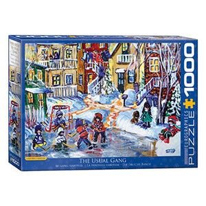 Eurographics - The Usual Gang 1000 Piece Puzzle - The Puzzle Nerds