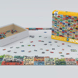 The VW Groovy Bus 2000 Piece Puzzle