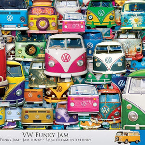 Eurographics - VW Funky Jam 1000 Piece Puzzle - The Puzzle Nerds