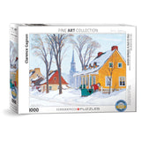 Eurographics -Winter Morning In Baie-St-Paul 1000 Piece Puzzle - The Puzzle Nerds