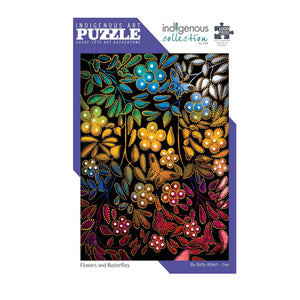 Flowers And Butterflies 1000 Piece Puzzle - The Puzzle Nerds