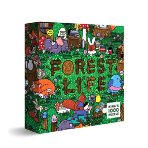 Forest Life 1000 Piece Puzzle - The Puzzle Nerds