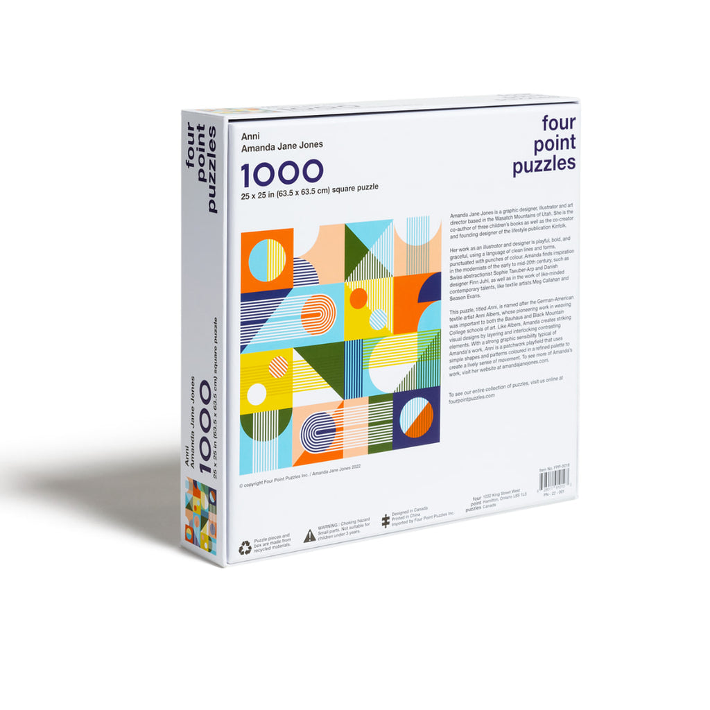 Four Point Puzzle - Anni 1000 Piece Puzzle - The Puzzle Nerds 