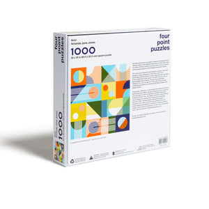 Four Point Puzzle - Anni 1000 Piece Puzzle - The Puzzle Nerds 