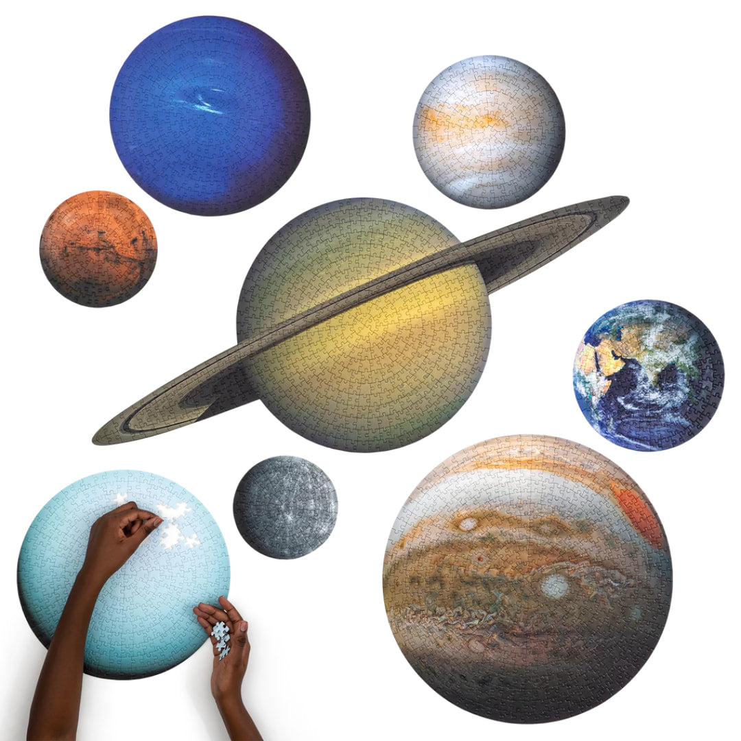 Four point Puzzles - The Planets 2000 Piece Puzzle - The Puzzle Nerds