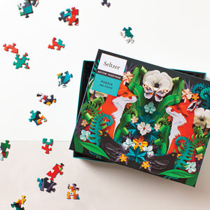 Fox Garden 500 Piece Puzzle - The Puzzle Nerds