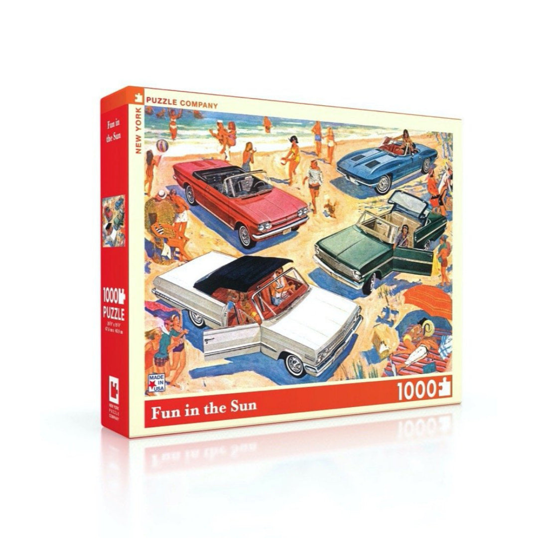 Puzzle Cars: Preparation 48 pieces, 40 - 99 pieces