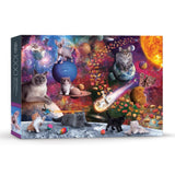 Galaxy Cats 1000 Piece Puzzle - The Puzzle Nerds