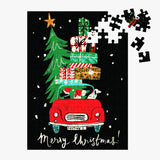 Galison - Christmas Car 130 Piece Mini Puzzle Ornament - The Puzzle Nerds