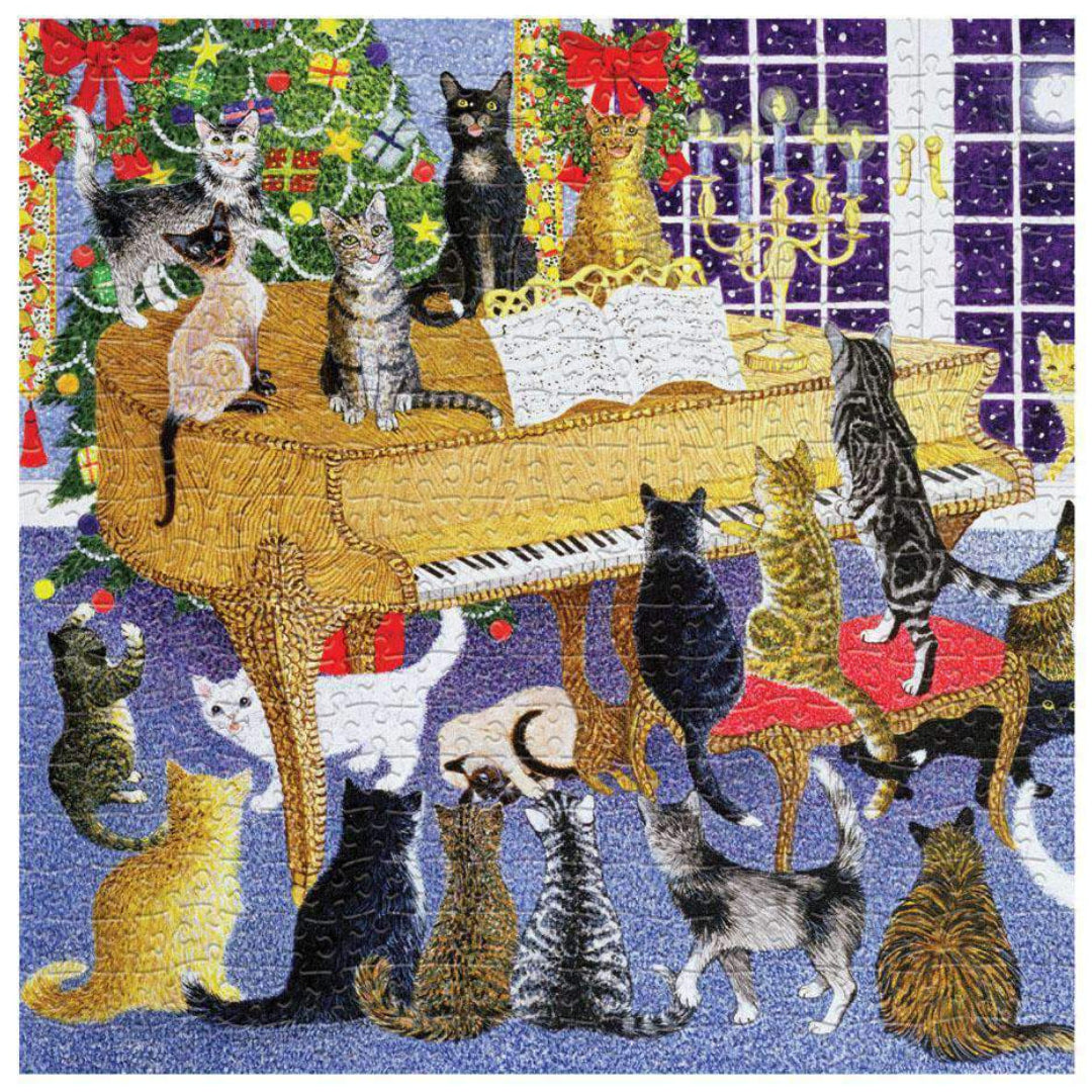 Galison - Christmas Chorus 500 Piece Puzzle - The Puzzle Nerds