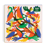 Galison - Chromatic Birds 500 Piece Puzzle - The Puzzle Nerds