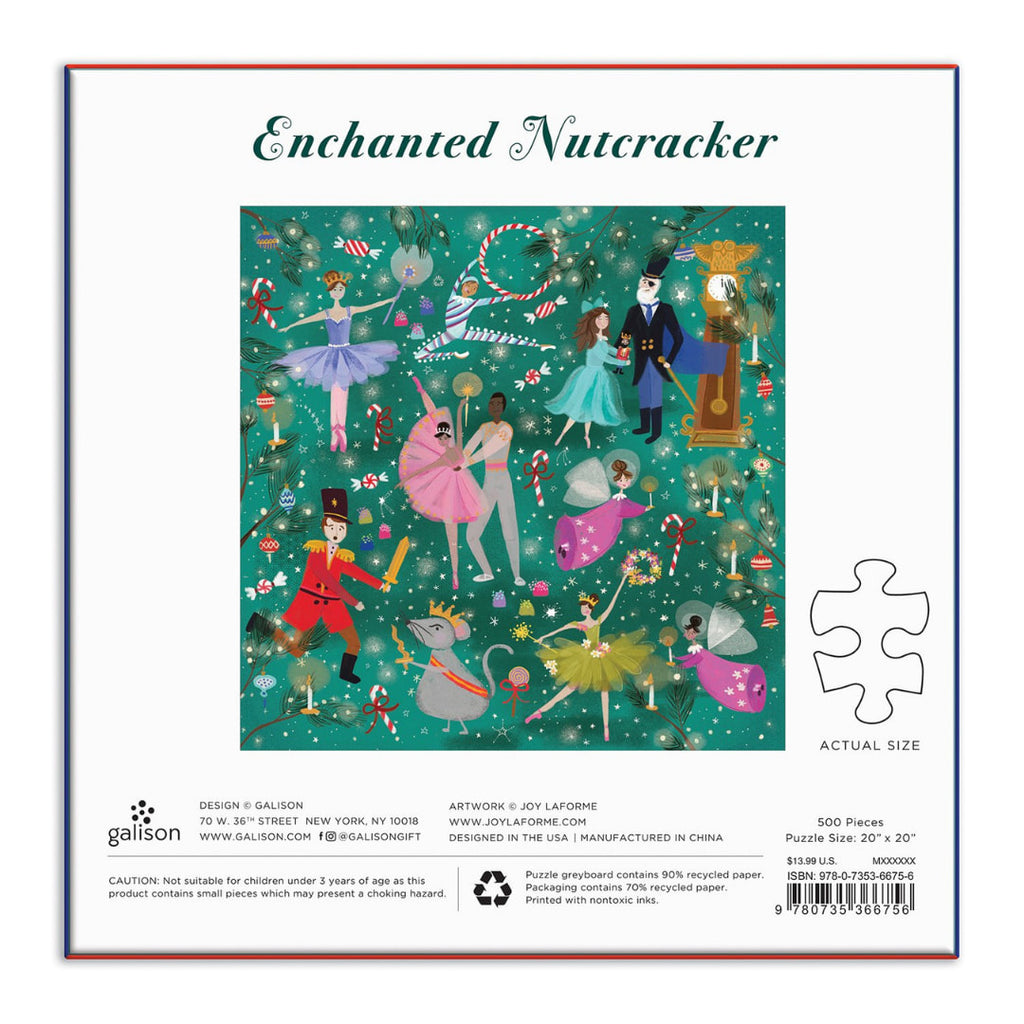Galison - Enchanted Nutcracker 500 Piece Puzzle - The Puzzle Nerds