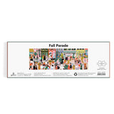 Galison - Fall Parade 1000 Piece Panoramic Puzzle - The Puzzle Nerds